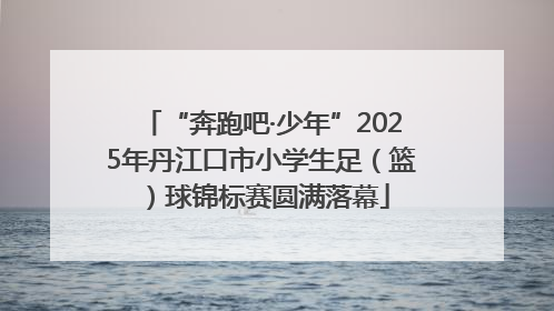 “奔跑吧·少年”2025年丹江口市小学生足（篮）球锦标赛圆满落幕