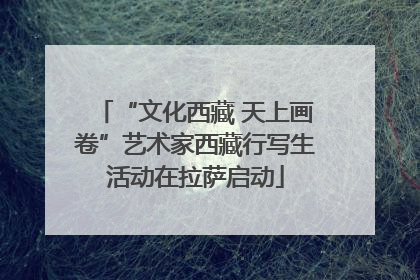 “文化西藏 天上画卷”艺术家西藏行写生活动在拉萨启动