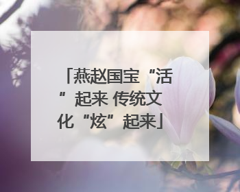 燕赵国宝“活”起来 传统文化“炫”起来