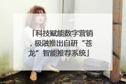 科技赋能数字营销，极融推出自研“苍龙”智能推荐系统