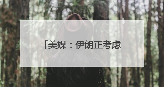美媒：伊朗正考虑铀浓缩联营体提议