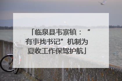 临泉县韦寨镇：“有事找书记”机制为夏收工作保驾护航