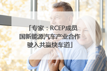 专家：RCEP成员国新能源汽车产业合作驶入共赢快车道