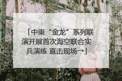 中柬“金龙”系列联演开展首次海空联合实兵演练 直击现场→
