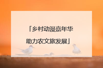 乡村动漫嘉年华助力农文旅发展
