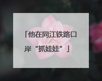他在同江铁路口岸“抓娃娃”