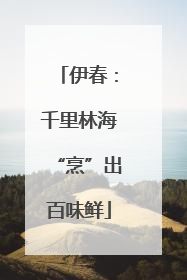 伊春：千里林海“烹”出百味鲜