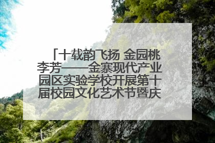 十载韵飞扬 金园桃李芳——金寨现代产业园区实验学校开展第十届校园文化艺术节暨庆“六一”系列活动