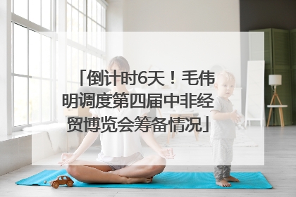 倒计时6天！毛伟明调度第四届中非经贸博览会筹备情况