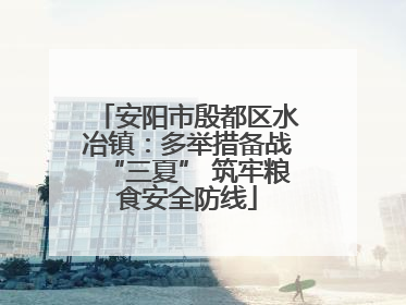 安阳市殷都区水冶镇：多举措备战“三夏” 筑牢粮食安全防线
