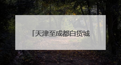 天津至成都白货城际班列顺利首发