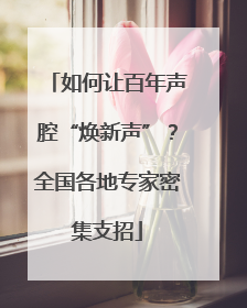 如何让百年声腔“焕新声”？全国各地专家密集支招
