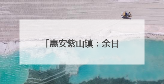 惠安紫山镇：余甘“小酸果”酿出乡村振兴“大甜头”