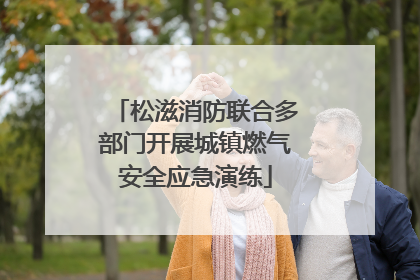 松滋消防联合多部门开展城镇燃气安全应急演练
