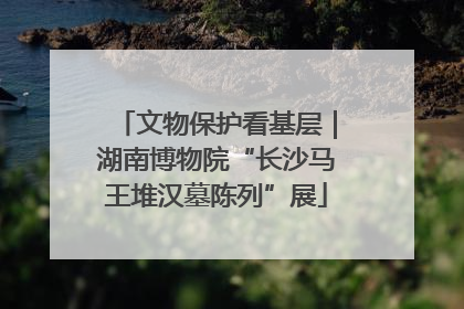 文物保护看基层｜湖南博物院“长沙马王堆汉墓陈列”展