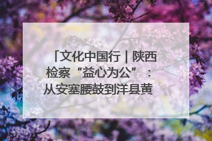 文化中国行｜陕西检察“益心为公”：从安塞腰鼓到洋县黄酒的非遗守护