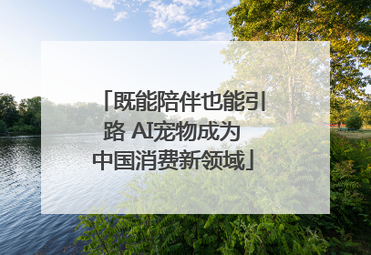 既能陪伴也能引路 AI宠物成为中国消费新领域