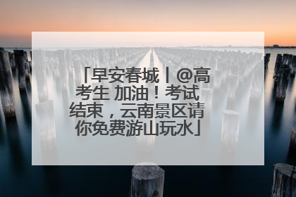 早安春城丨@高考生 加油！考试结束，云南景区请你免费游山玩水