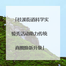 桂溪街道科学实验秀活动助力传统商圈焕新升级