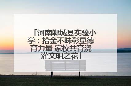 河南郸城县实验小学：拾金不昧彰显德育力量 家校共育浇灌文明之花
