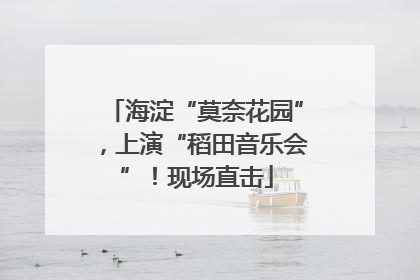 海淀“莫奈花园”，上演“稻田音乐会”！现场直击