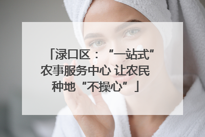 渌口区：“一站式”农事服务中心 让农民种地“不操心”
