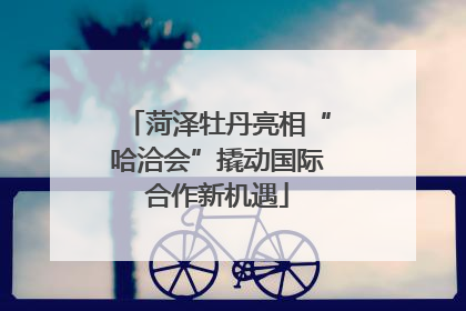 菏泽牡丹亮相“哈洽会”撬动国际合作新机遇