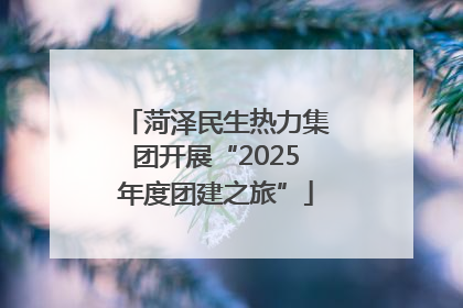 菏泽民生热力集团开展“2025年度团建之旅”