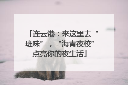 连云港：来这里去“班味”，“海青夜校”点亮你的夜生活
