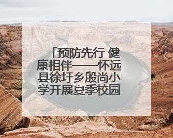 预防先行 健康相伴——怀远县徐圩乡殷尚小学开展夏季校园传染疾病防控主题活动