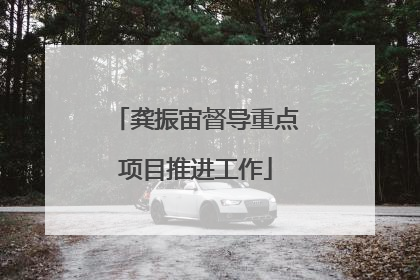 龚振宙督导重点项目推进工作