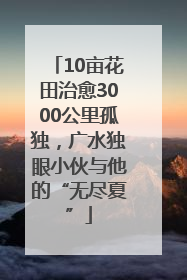 10亩花田治愈3000公里孤独，广水独眼小伙与他的“无尽夏”