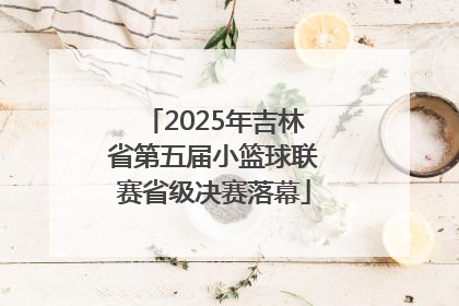 2025年吉林省第五届小篮球联赛省级决赛落幕