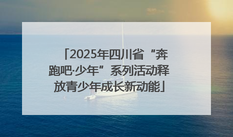 2025年四川省“奔跑吧·少年”系列活动释放青少年成长新动能
