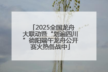 2025全国龙舟大联动暨“划遍四川”德阳端午龙舟公开赛火热备战中