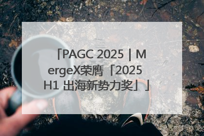 PAGC 2025｜MergeX荣膺「2025 H1 出海新势力奖」